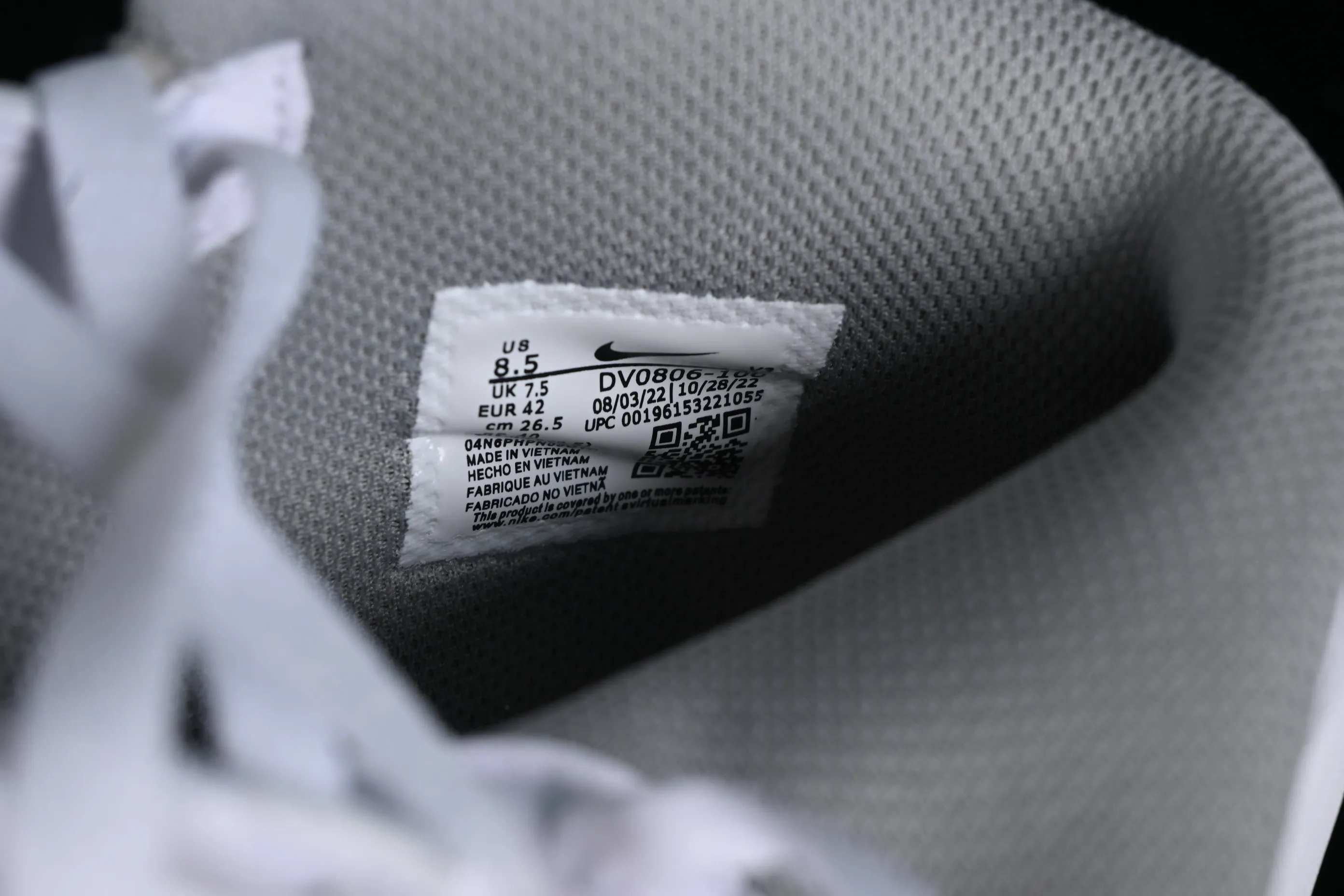 All categories Nk Air Force 1 Air Force series Nk Air Force 1 Mid Air Force mid-top Nk Air Force 1'07 Mid white gray Air Force One mid-top casual sneakers DV0806-100